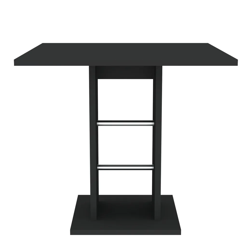 Table BEDIAS anthracite effet minéral - Table robuste et facile d'entretien