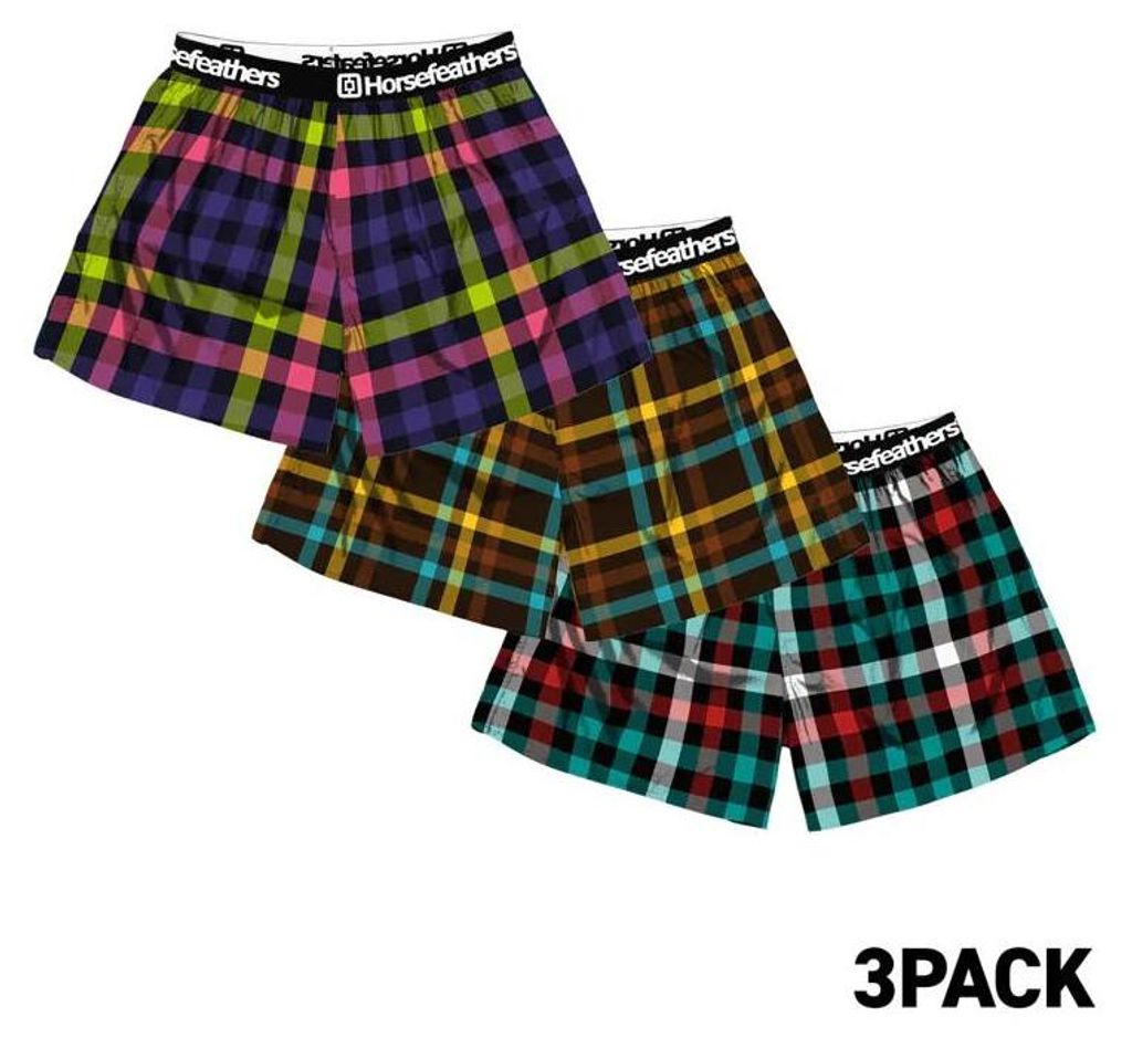 Horsefeathers Clay Boxershorts, 3er-Pack (Set 4)