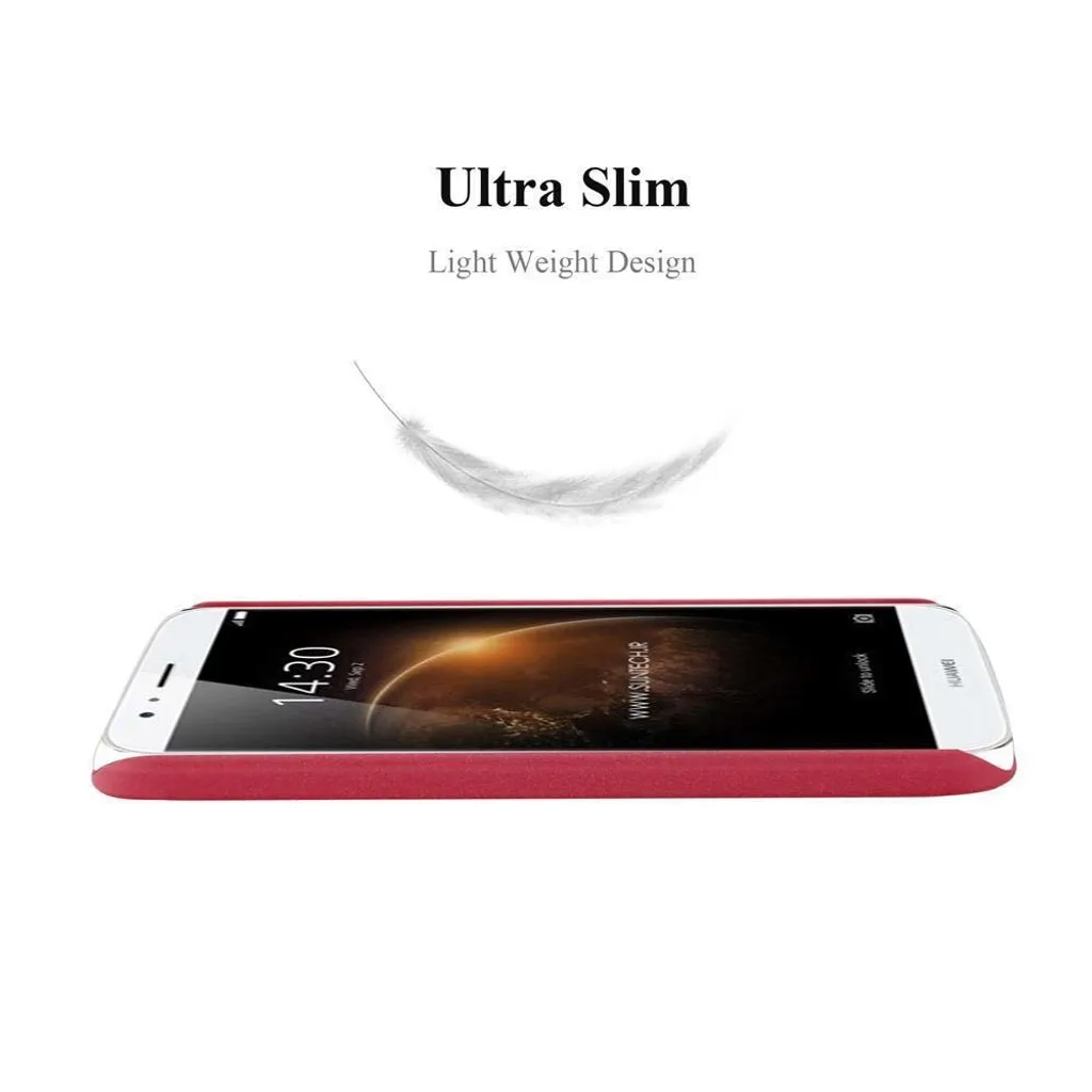 Custodia Cadorabo Flip Con Chiusura Magnetica Per Huawei G7 Plus / G8 / GX8 – Colore Bruno Caffè, Pelle Sintetica, Protezione Full Body