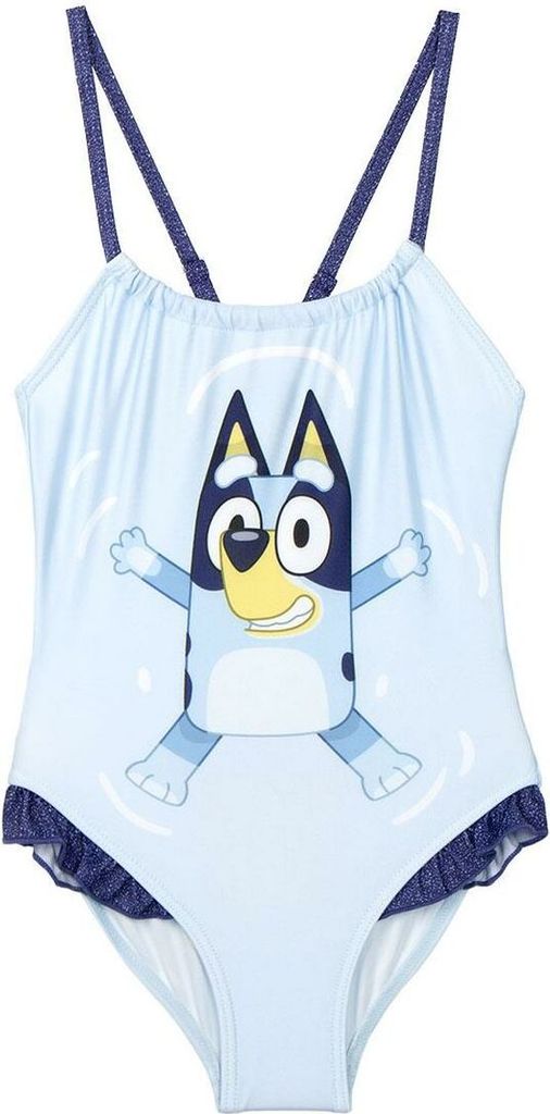 Badeanzug für Mädchen Bluey Hellblau - 4 Jahre Produktbild 