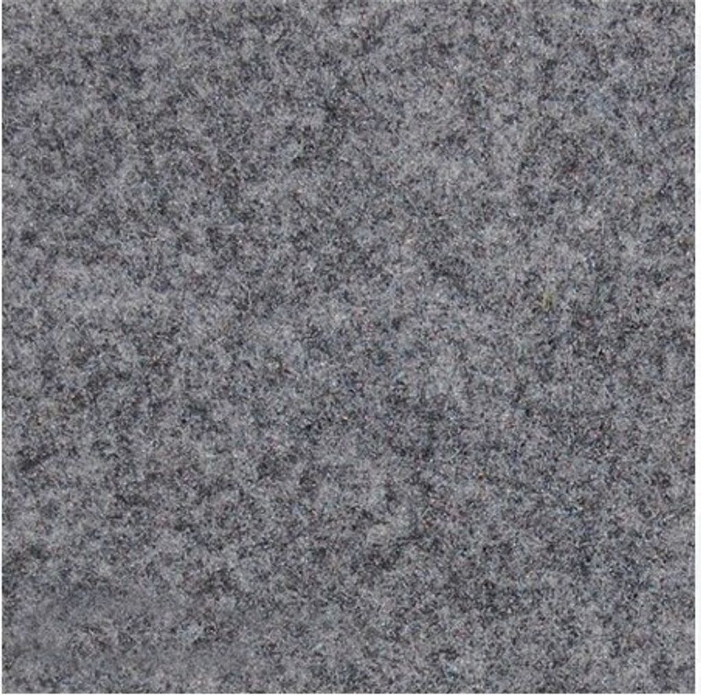 1x Upholstery cloth Dim: 1500x700mm Thk: 3mm light gray melange Akustisches Zube
