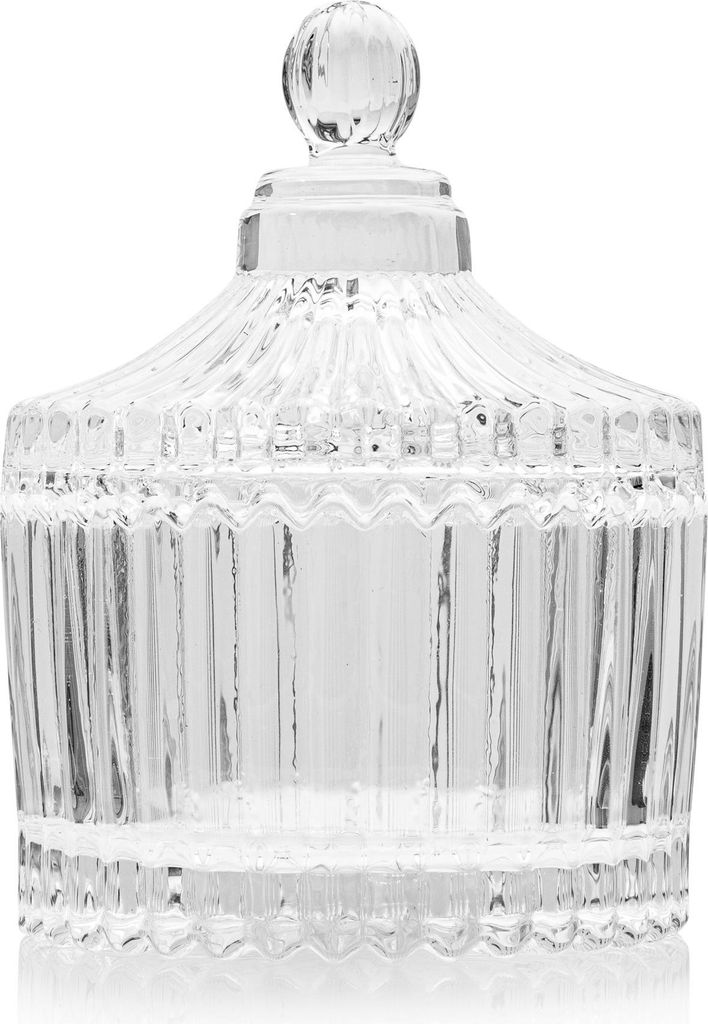 CRYSTAL dekoratives Kristallkerzenglas mit Verschluss 75 ml