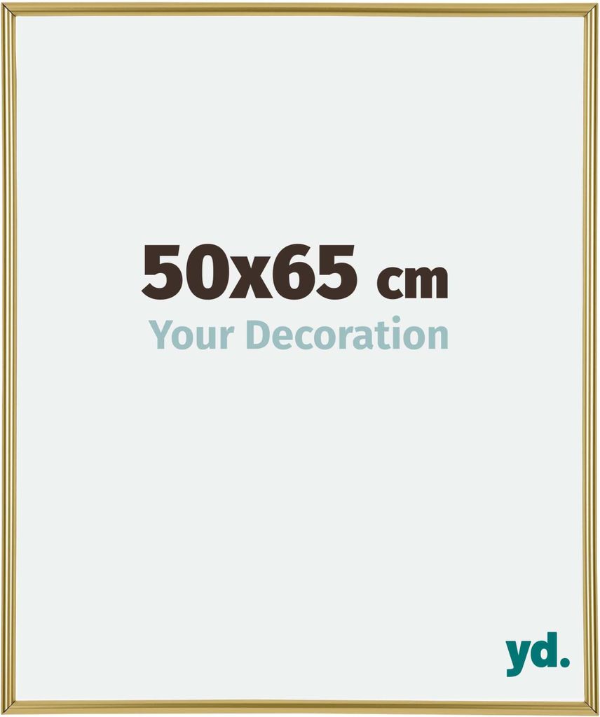 Bilderrahmen, 50x65 cm, Gold, Kunststoff, Annecy