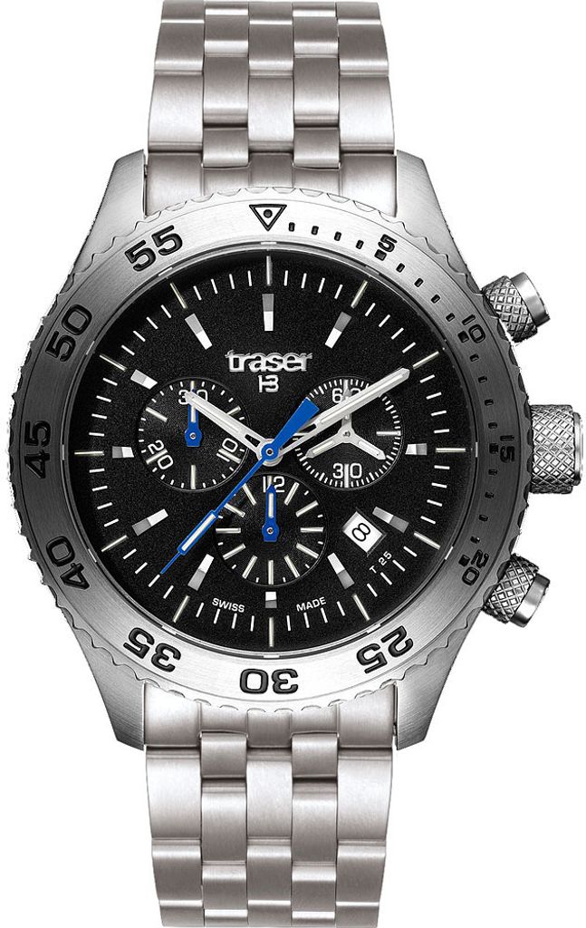 Traser Herrenuhr TS-106833 schwarz