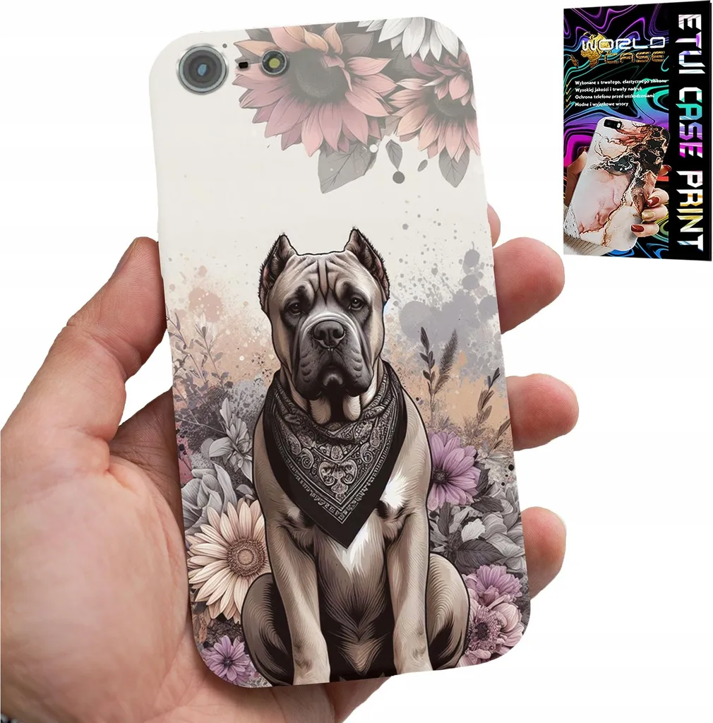 Custodia Per Iphone 5 / 5S / 5C - Cover Con Motivi Di Razze Canine + Lamina