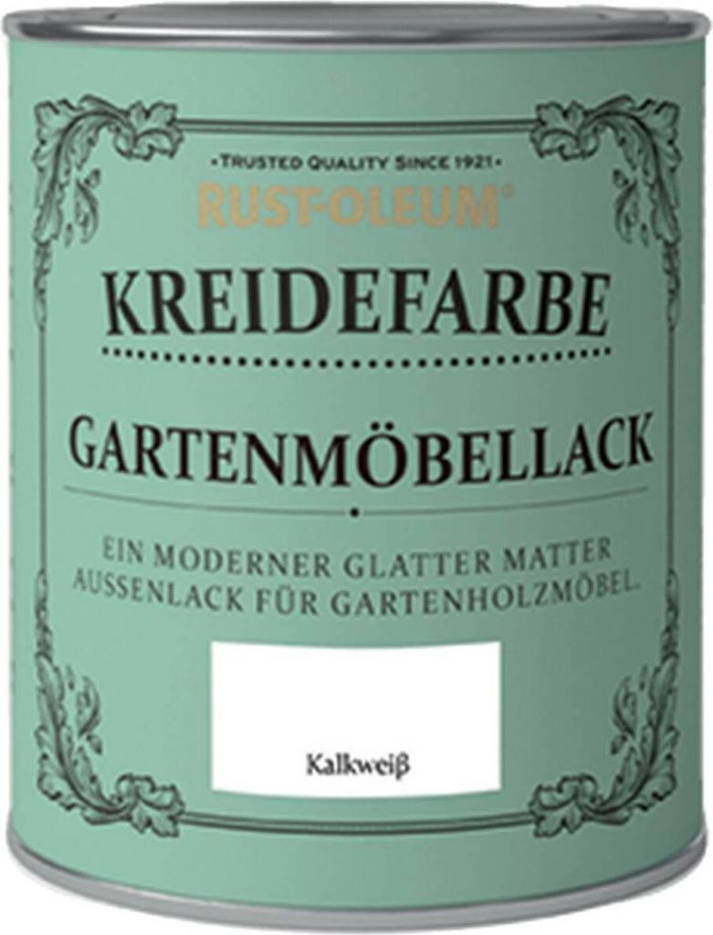 Rust-Oleum Kreidefarbe 750 ml Kalkweiß Gartenmöbellack Produktbild 1