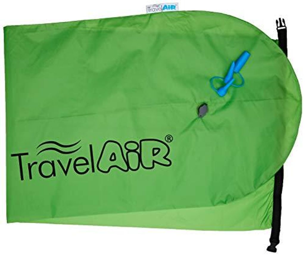 TravelAir® ca.50x140cm 100l Farbe:grün 3in1:Luftpumpe Produktbild 