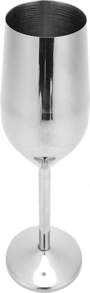 304 Edelstahl Weinkelch Champagnergläser Trinkbecher 220ML für Bar Party BankettSilber