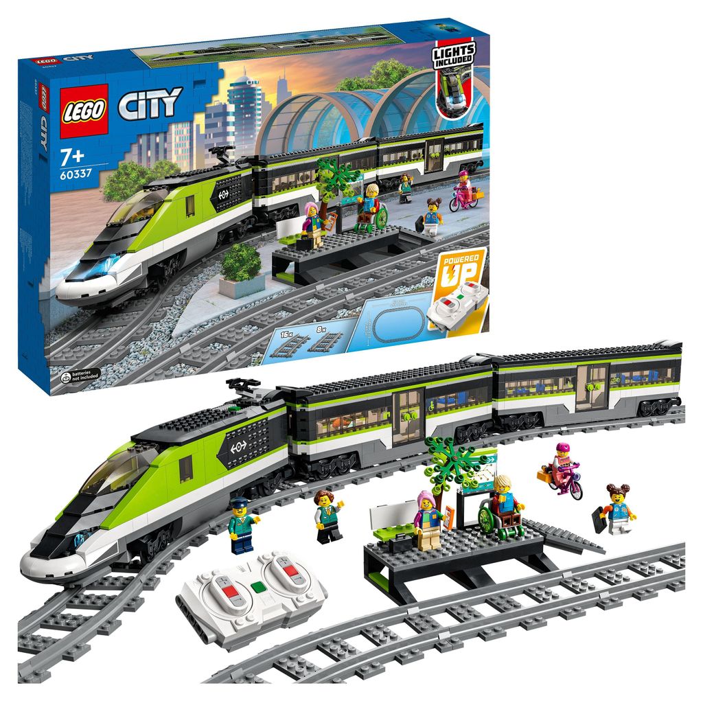 LEGO City Ekspresowy pociąg pasażerski, Zabawka dla Dziecka Zdjęcie produktu 