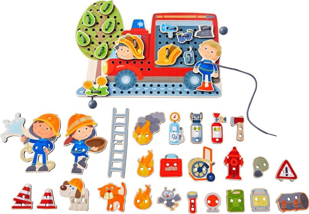 HABA Fädelspiel Im Einsatz (Kinderspiel)