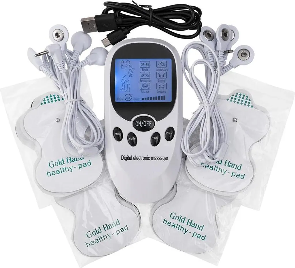 Elettrostimolatore Muscolare 8 Elettrodi - Performance e Recupero Sportivo