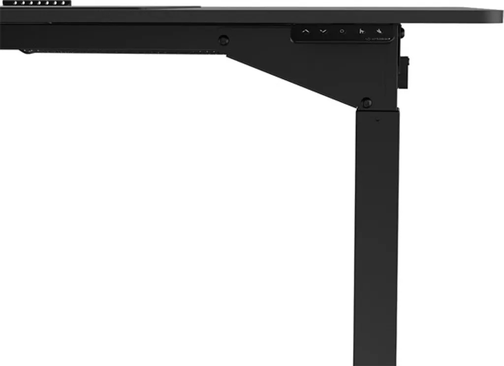 Table de travail réglable en hauteur électrique UPLIFT Noir 160x75cm - 12
