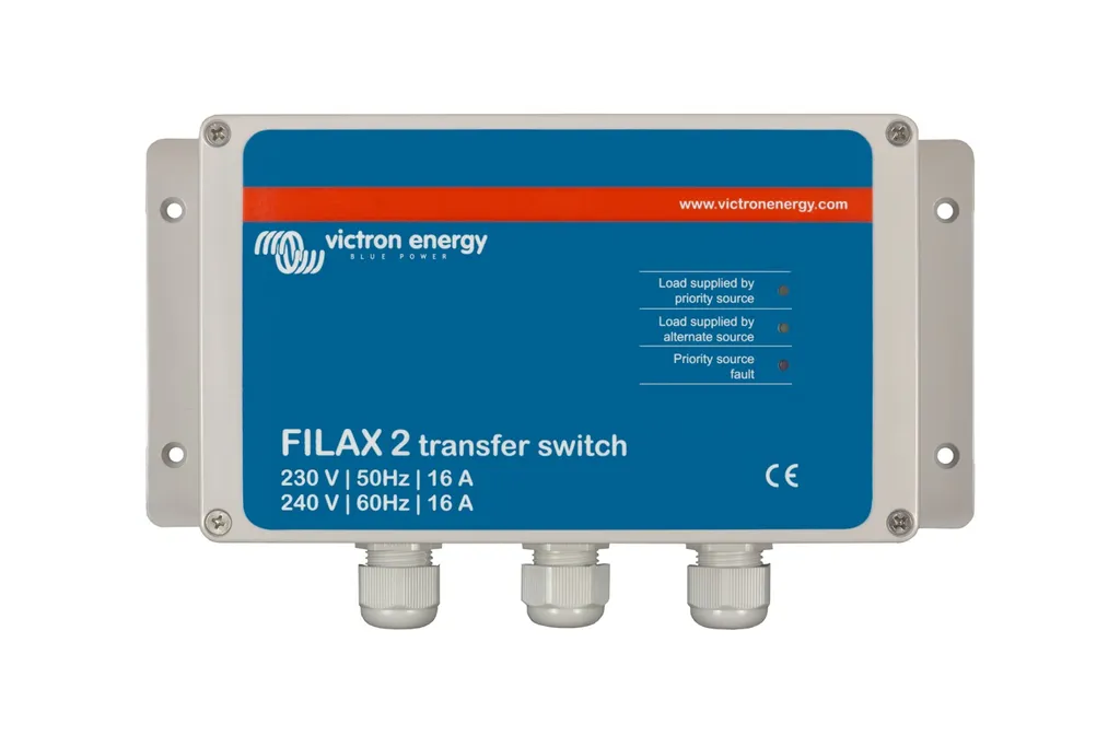 Commutateur de transfert automatique Victron Filax 2 230V/240V CE