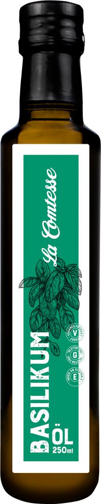 Olio di basilico, 250 ml Immagine del prodotto 