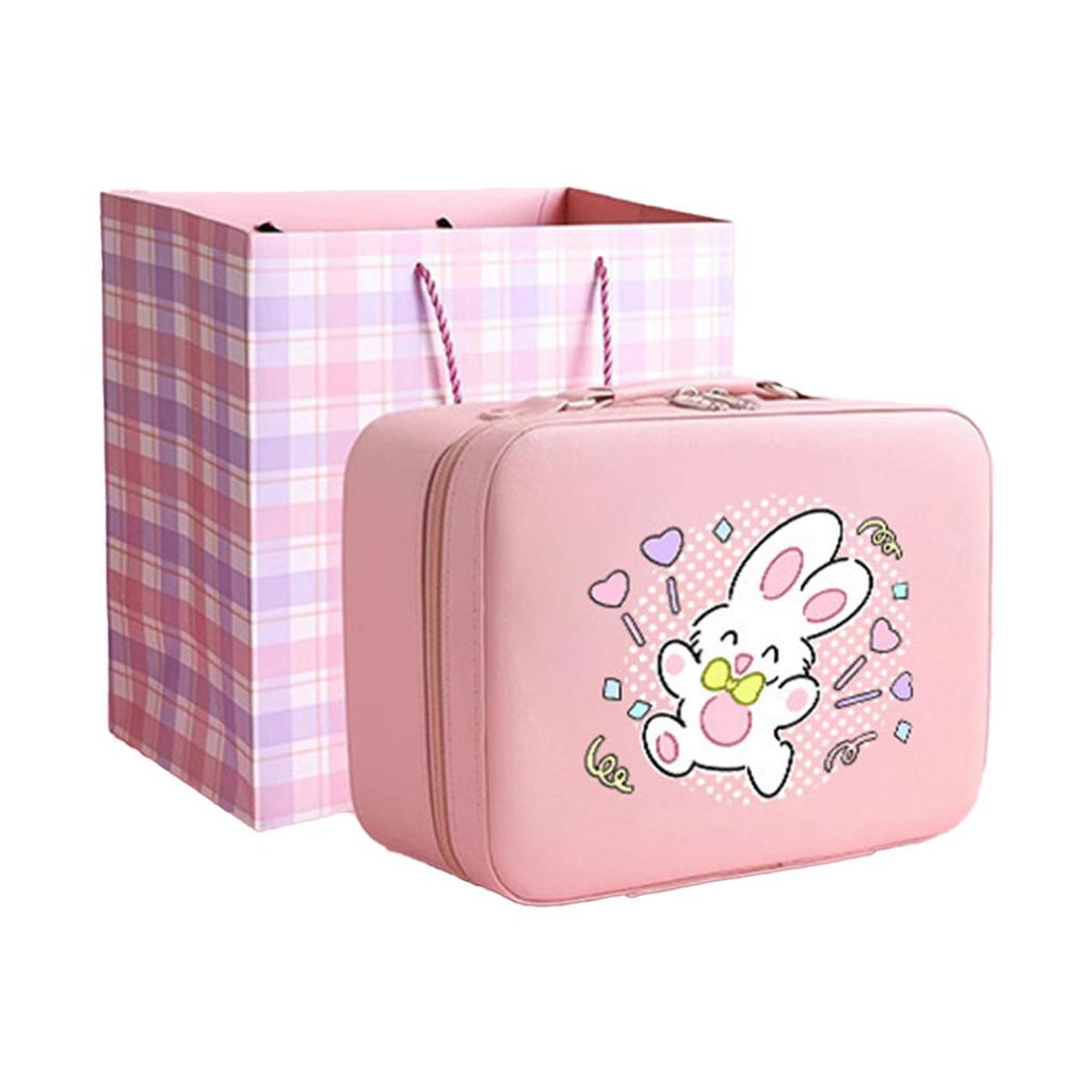 Deluxe Schrein Geschenkset für Kinder,Schulset mit Sticker, Etui & Stiften,Schulanfang Set Mädchen,mit Stickerbox, Notizbuch & Federmäppchen