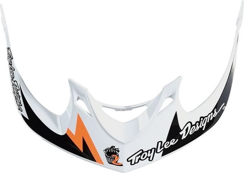 Troy Lee Designs A1 Helmvisier, Vertigo, white