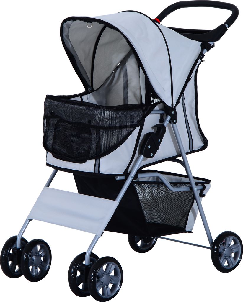 PawHut Kočárek pro psy Dog Buggy Pet Dog Buggy Kočárek Obrázek produktu 