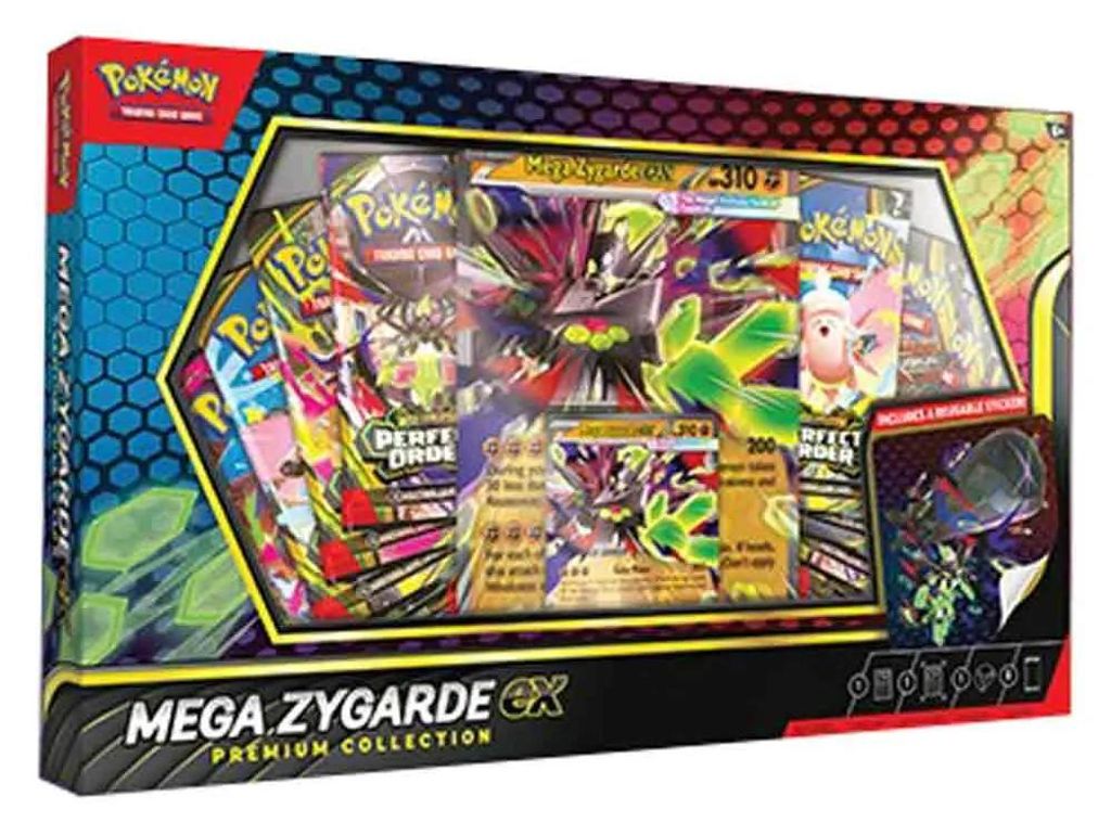 Pokemon Trading Card Game Mega Zygarde Ex Premium Collection (es/la) Sammelkarten Mehrfarbig Kinder Mehrfarbig One Size