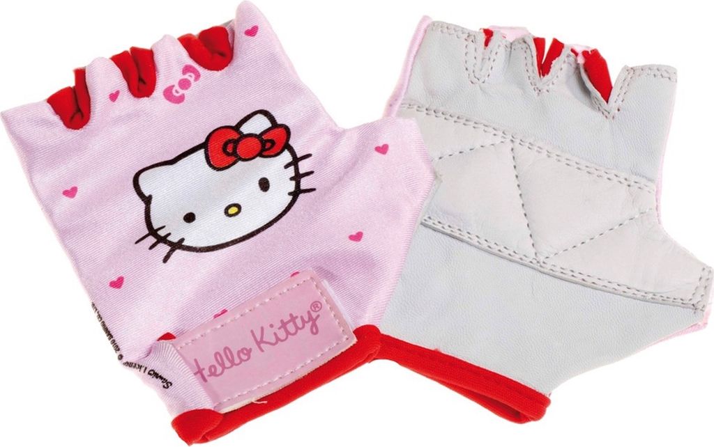 Bike Fashion Handschuhe Hello Kitty unisize, pink mit Motiv Produktbild 