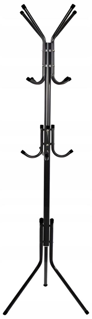 Stehender Kleiderbügel 170 cm - schwarz Ruhhy 23815 Produktbild 