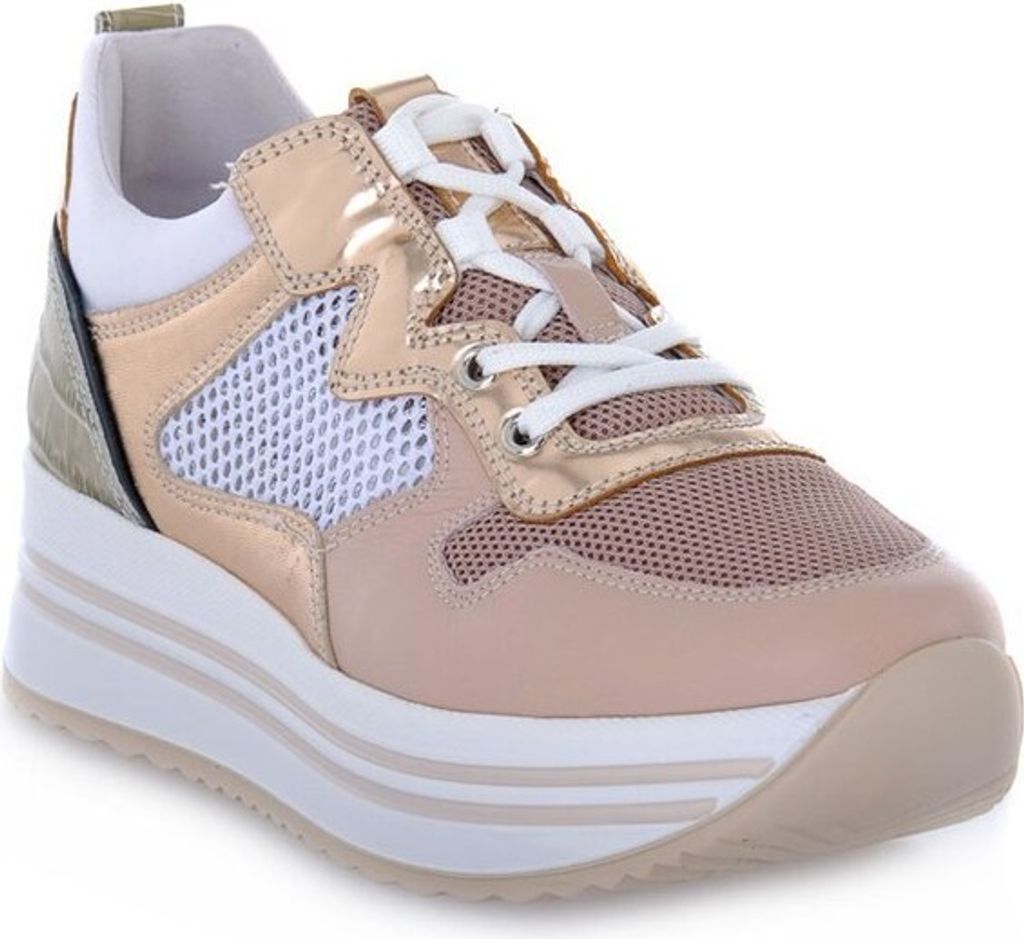 Nero Giardini rose Lack oliv Damen Sneaker in Mehrfarbig, Größe 39