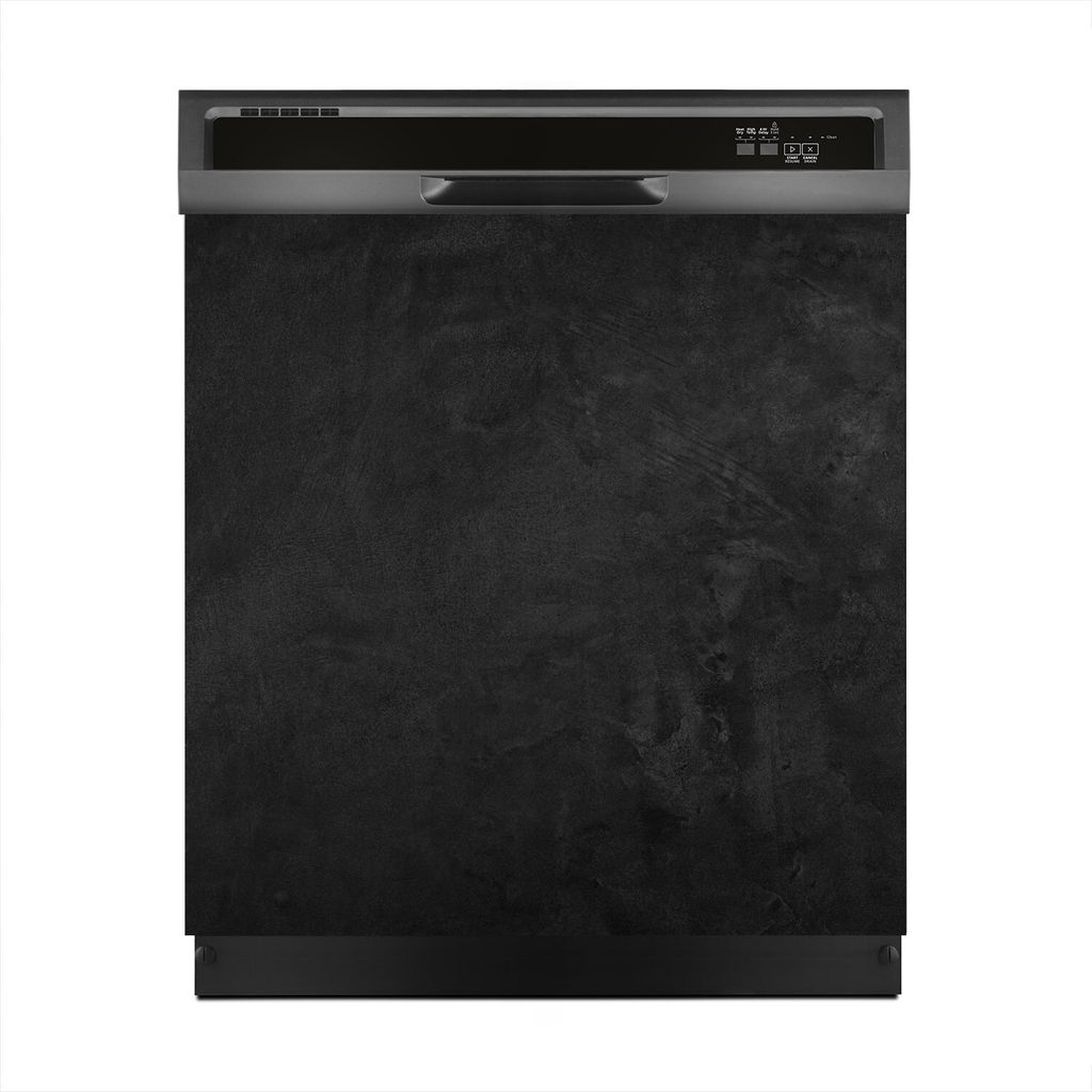Magnete Dekorative 60x60 cm Küche Magnetmatte Spülmaschine - schwarze Stein