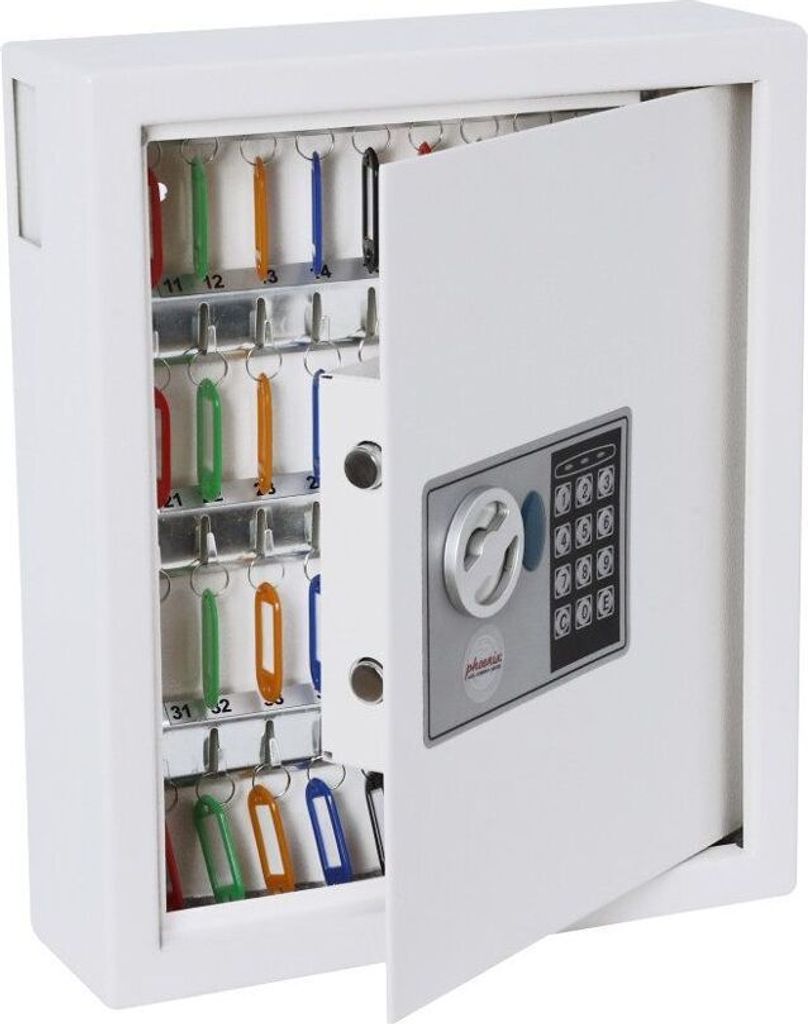 Phoenix Safe Co. Cygnus KS0032E, Metall, Weiß, 48 Haken, Produktbild 