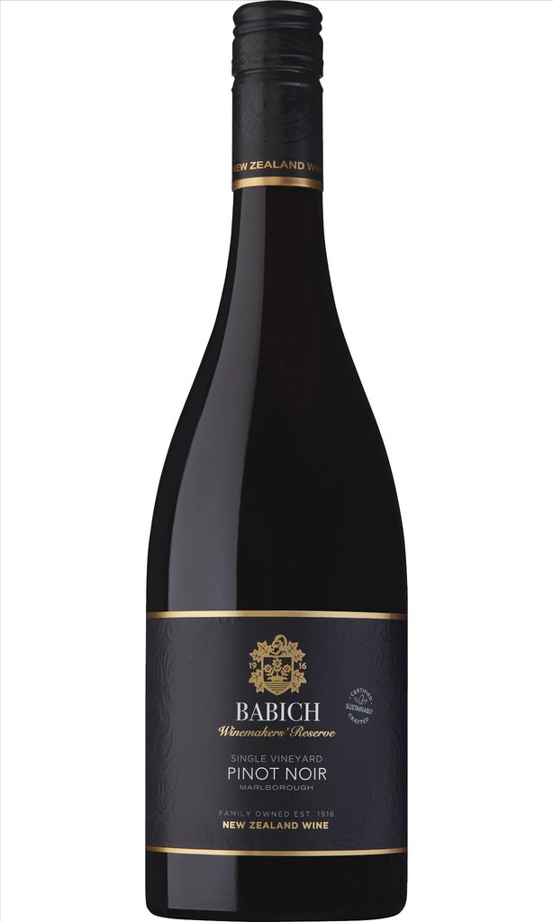 Babich Wines Pinot Noir Winemakers Reserve Marlborough 2023 Wein ( 1 x 0.75 L )