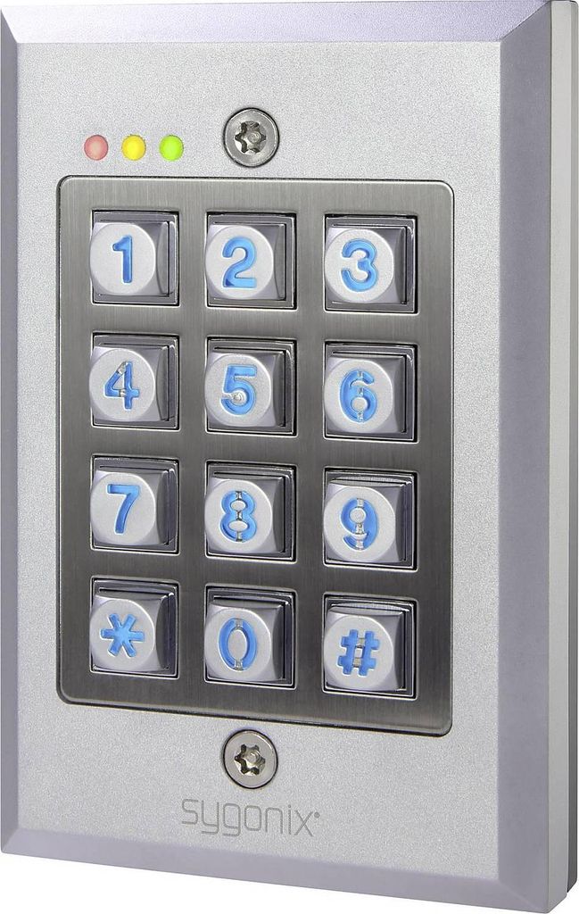 Sygonix Codeschloss Aufputz, Unterputz IP65 mit Image du produit 