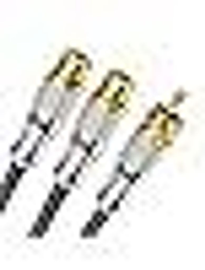 RCA Y-Splitter Kabel, 1x Stecker auf 2x Buchsen, 30cm, vergoldet, geschirmt, bidirektional, für Subwoofer, Verstärker, TV, Heimkino