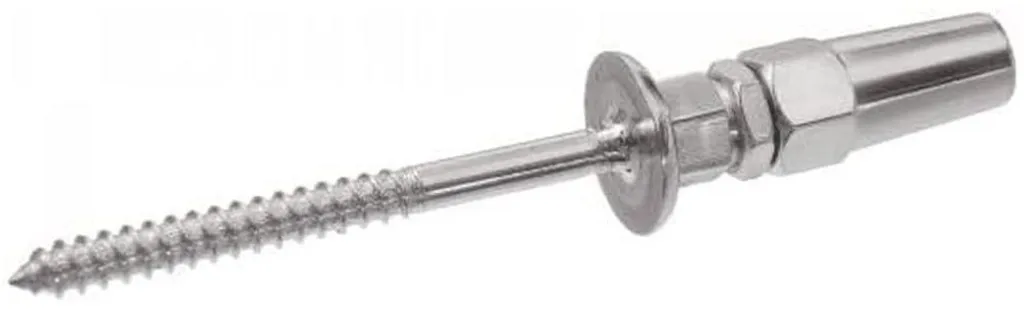 Terminaison Filetage Bois Sertissage Manuel 3 mm Inox A4 D-Work