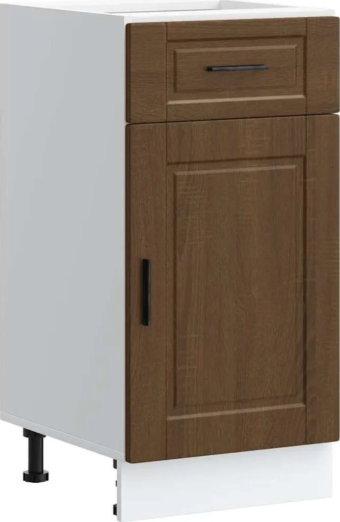 Base Cucina Porto Brown Rovere Marrone | Mobile Componibile vidaXL