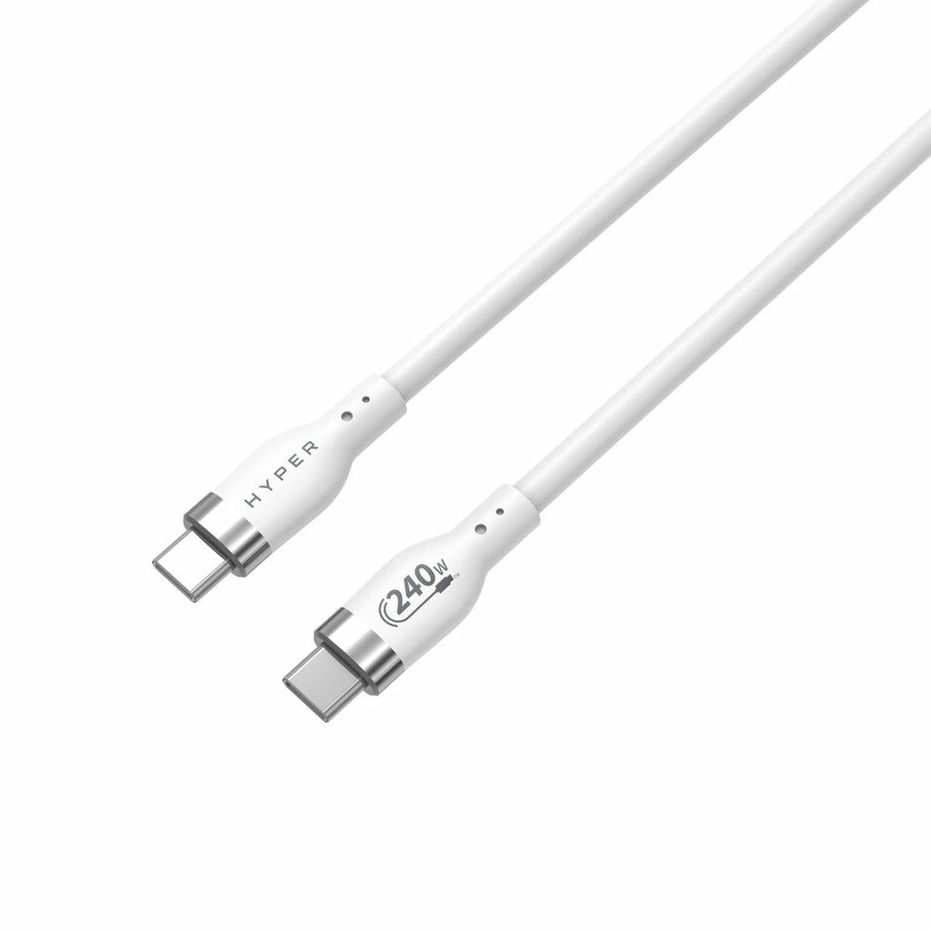 HyperJuice - USB-Kabel - 24 pin USB-C (M) zu 24 pin USB-C (M) - USB 2.0 - 2 m - Baureihe mit erweitertem Leistungsbereich (EPR, USB-Stromversorgung...