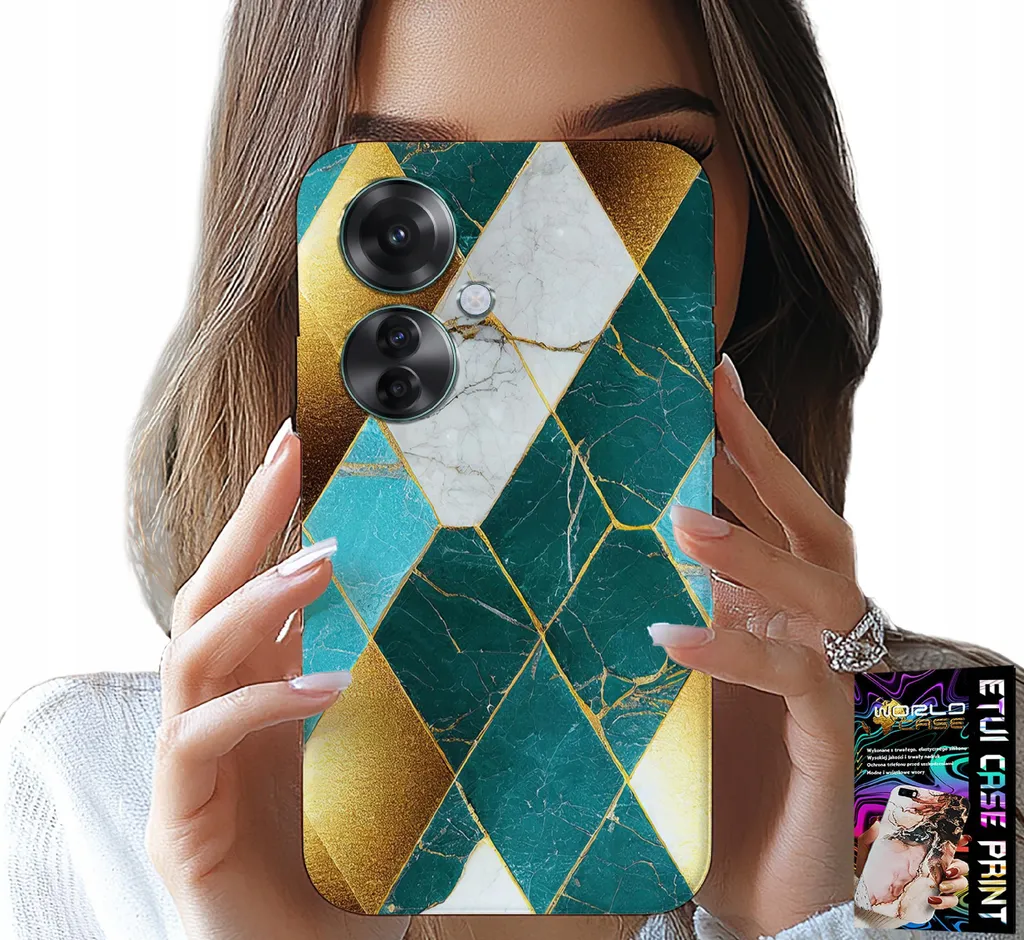 Cover Oppo Reno11 F 5G Protettiva Fashion + Screen Protector Foil
