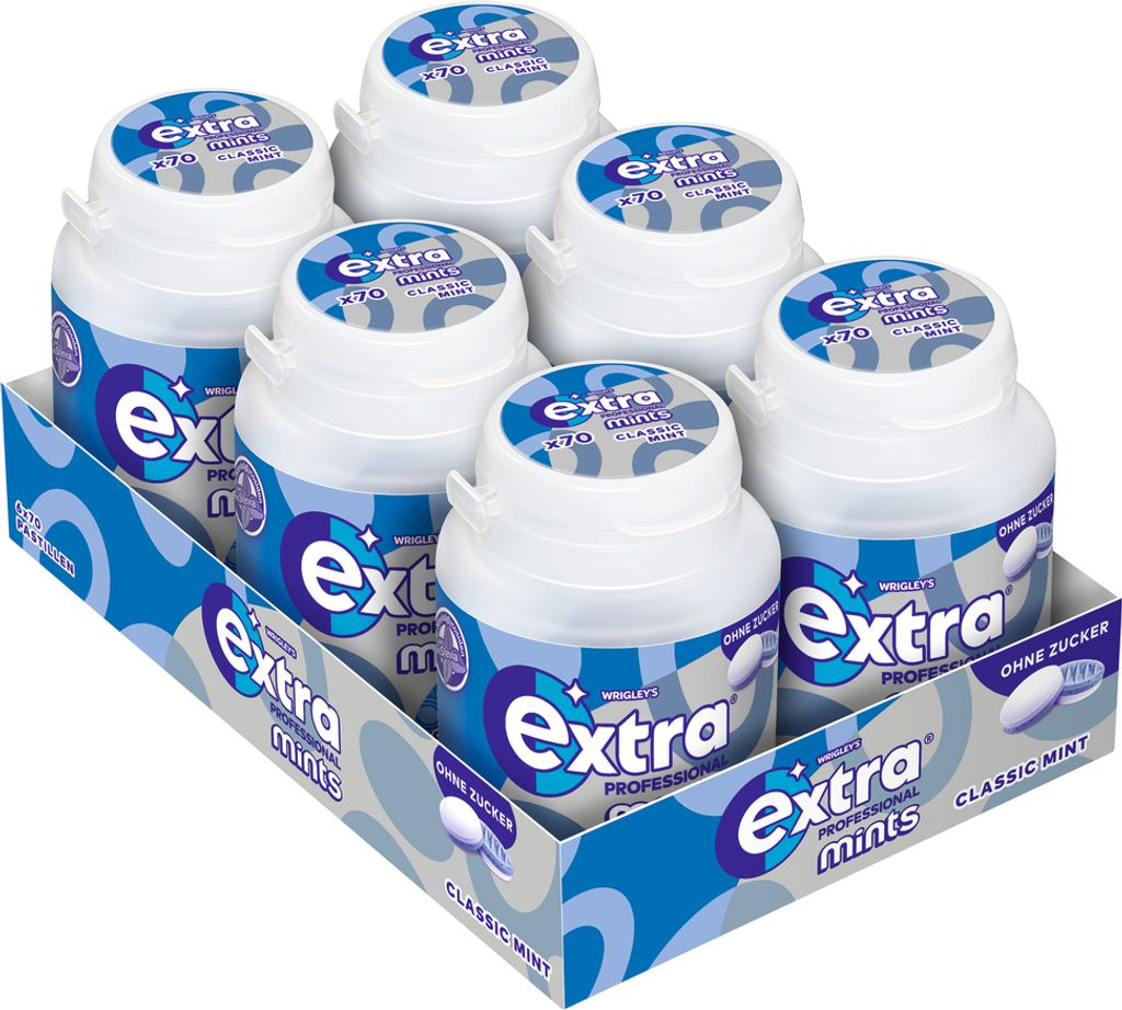 Wrigley´s EXTRA PROFESSIONAL Mints Classic Mint Dose Produktbild 