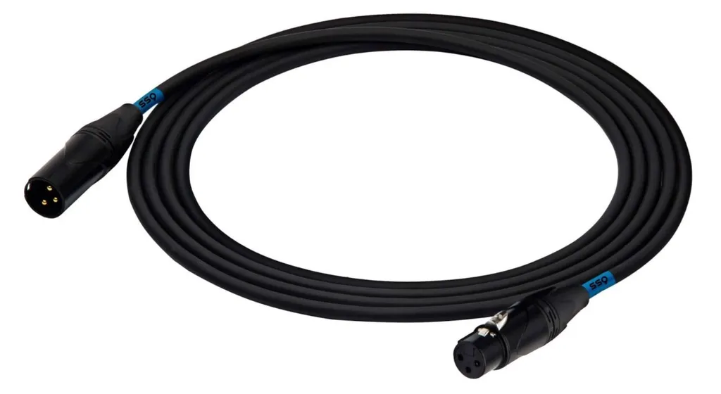 Cavo XLR Professionale 1m SSQ XX1 - Alta Fedeltà per Studio e Live