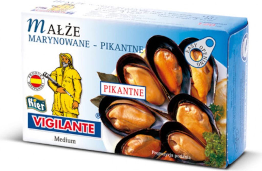 Małże marynowane pikantne 115g Zdjęcie produktu 