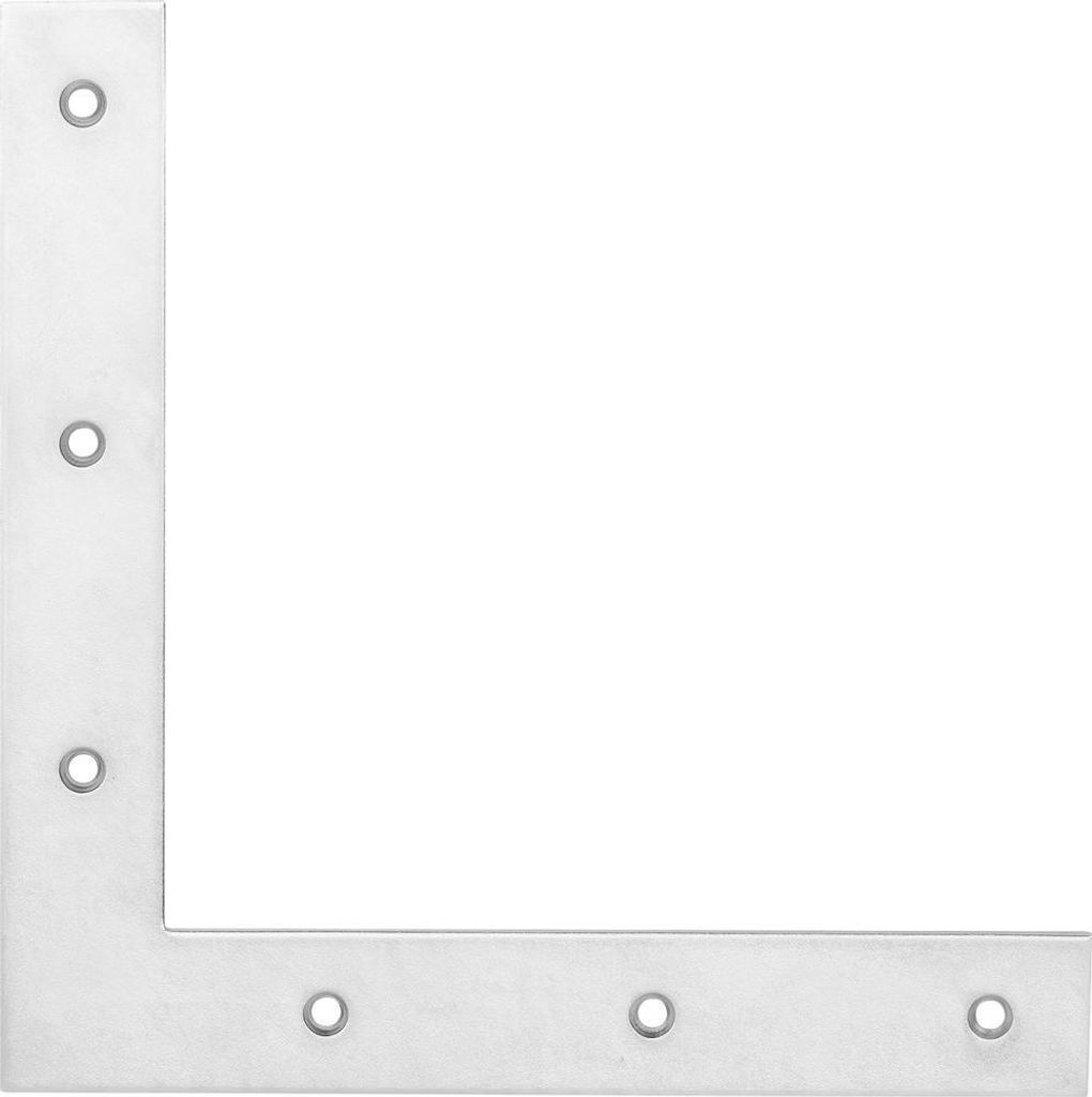 Haustürwinkel 300x300mm hell verz. Produktbild 