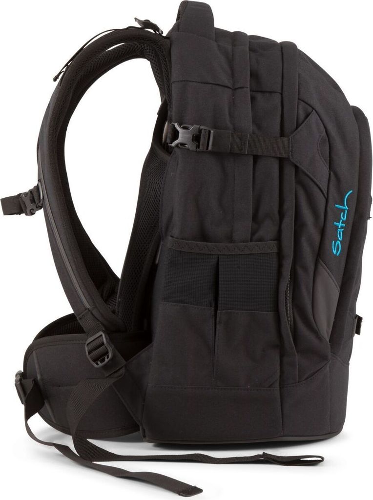 Roll Road California Schulrucksack – 40 Cm, 15,6 Liter, Schwarz, Aus Polyester