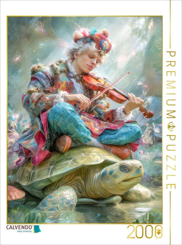 CALVENDO Puzzle Sphären der Fantasie | 2000 Teile Lege-Größe 90x67cm Foto-Puzzle für glückliche Stunden