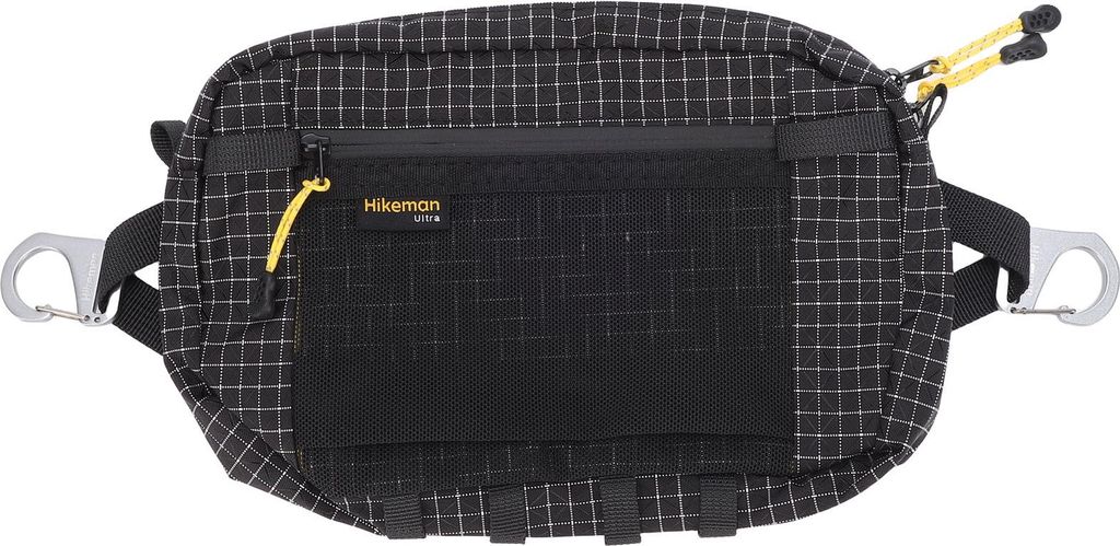 Outdoor-Sport-Gürteltasche große Kapazität wasserdicht leichte Tasche für Radfahren Laufen Wandern Camping Schwarz