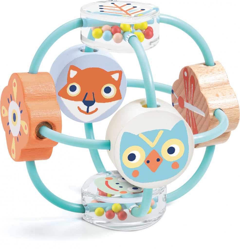 Djeco-Baby White Display: BabyBali