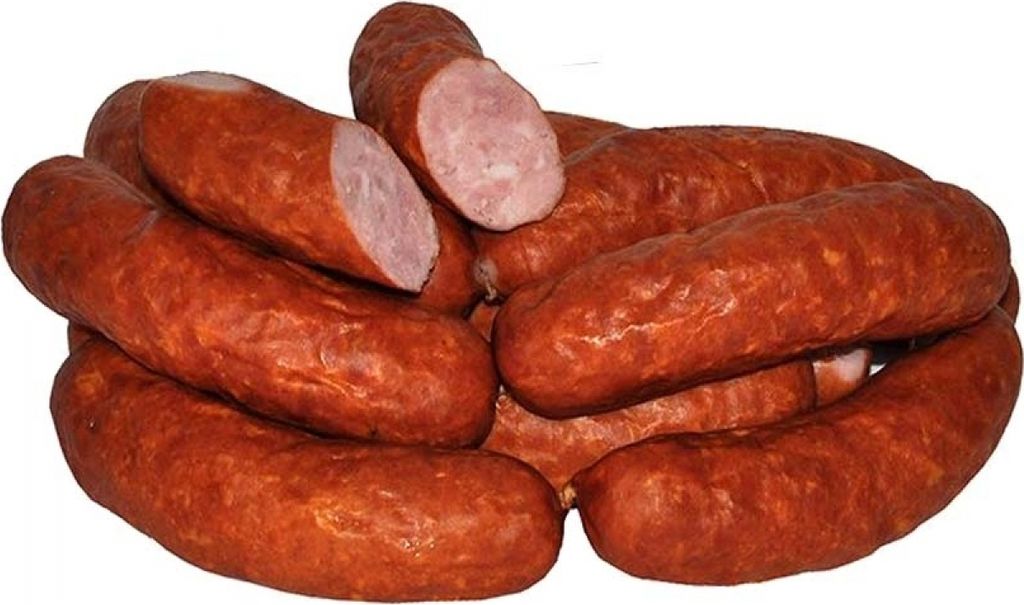 Schlesische Bratwurst Poliwczak 1100g, traditionelle Produktbild 