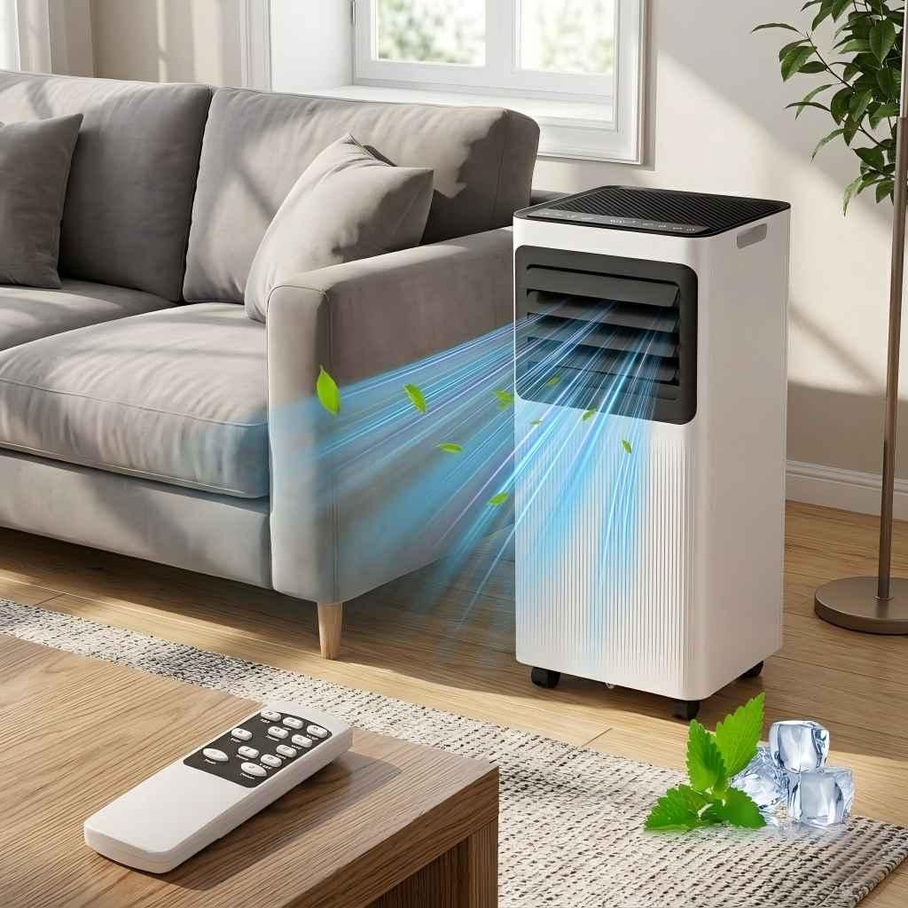 Climatiseur AIORBER 9000 BTU/h, climatiseur 3-en-1, Image du produit 