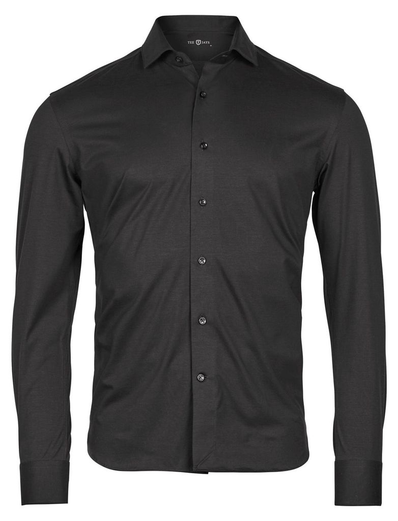 Tee Jays - "Active" Hemd für Herren FK1898 (XL) (Schwarz)