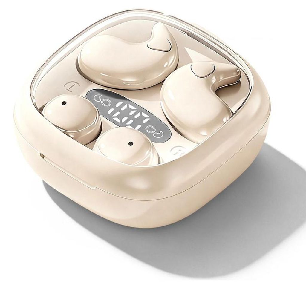 2 Paar kabellose Mini Kopfhörer zum Schlafen – unsichtbar, klein – Bluetooth, für kleine Ohren, ideal für Seitenschläfer