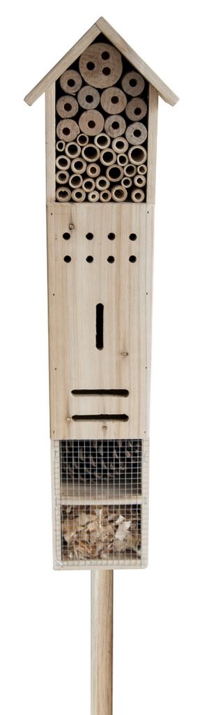 Westerholt 2554 Insektenhotel aus Holz Höhe 118cm