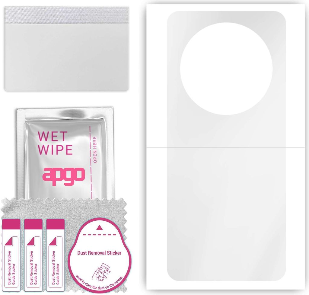 apgo Rückseite Schutzfolie, klar, kompatibel mit Honor Magic5 Lite, Hinten Hydrogel-Displayschutzfolie mit Positionierhilfe, kratzfest, einfache M...