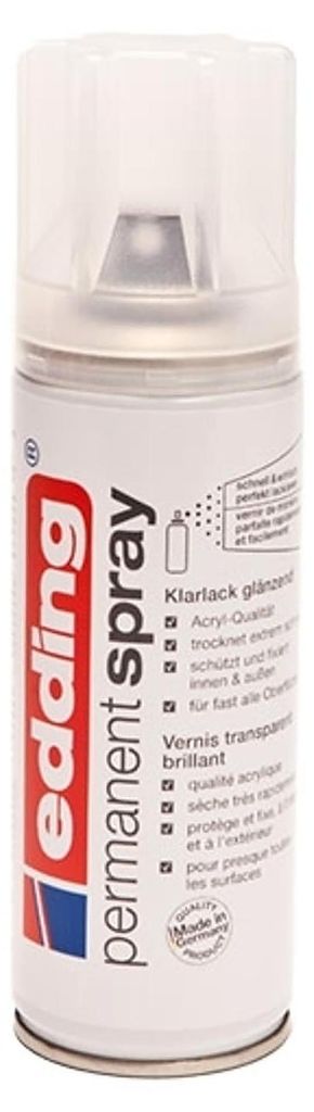 Edding Permanent Spray, 200 ml, Bezbarwny, Połysk, Spray w Zdjęcie produktu 