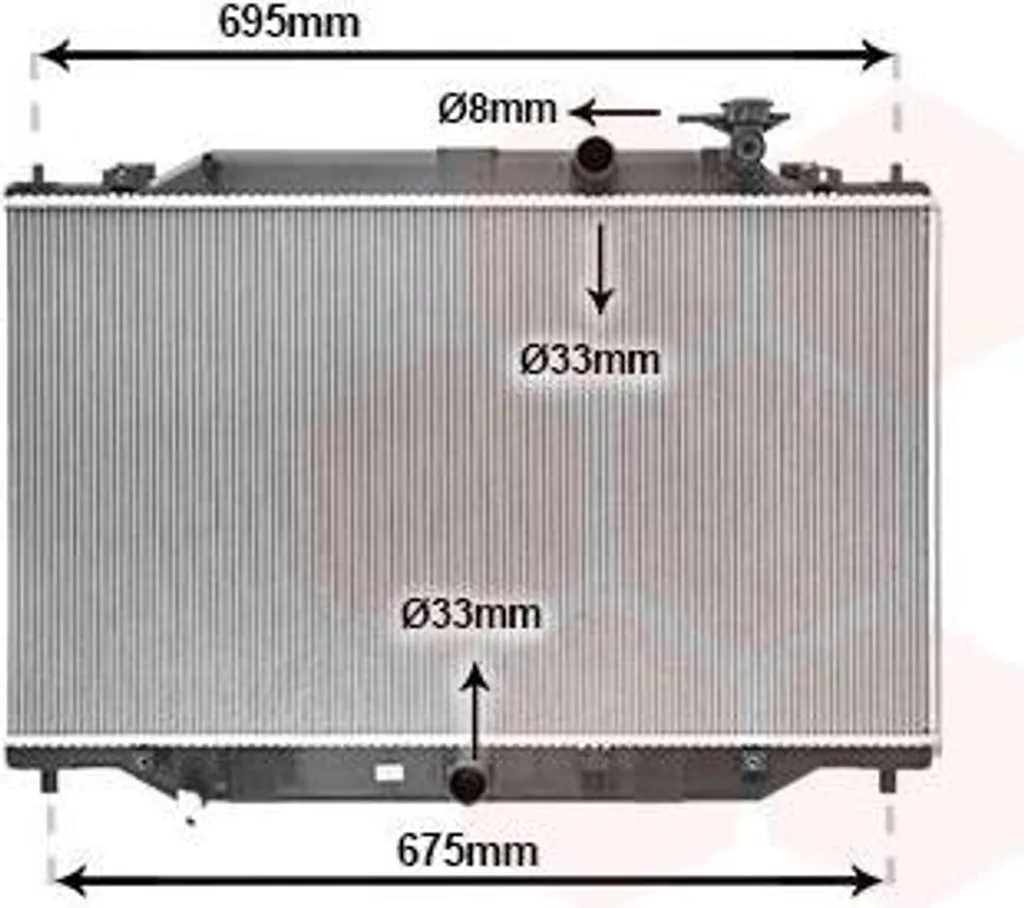 Radiateur pour MAZDA CX-5 KF : Solution de refroidissement moteur fiable